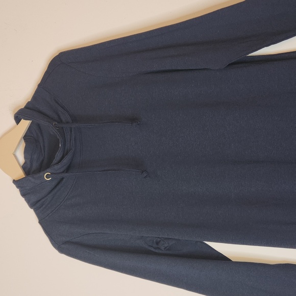 SERRA Sweatshirt Dress Long Sleeves, Navy Blue, size XL - Picture 3 of 11